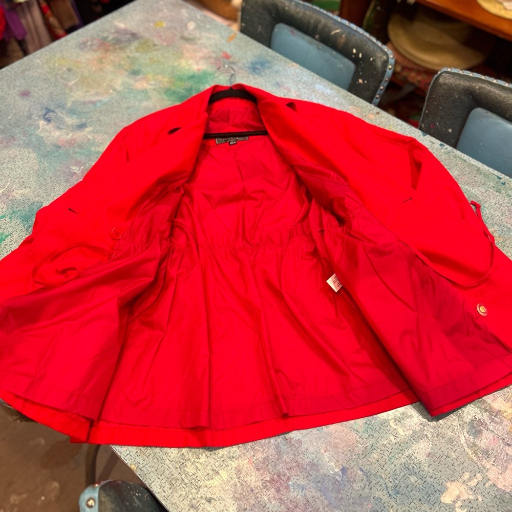 90s Cherry Red Jacket - Picture 13 of 16
